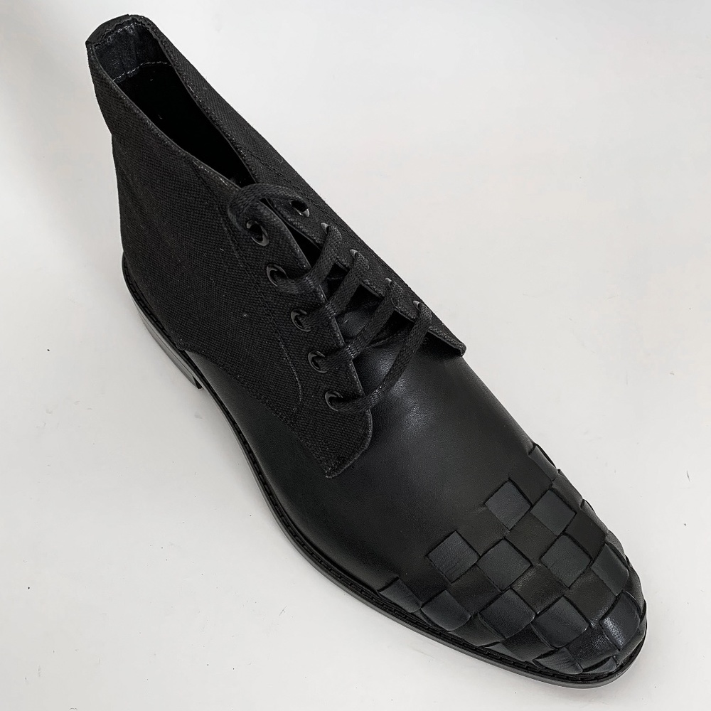 Black Chelsea Leather Boots - Special